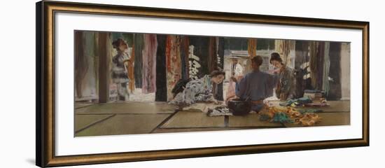 The Silk Merchant, 1892-Robert Frederick Blum-Framed Giclee Print