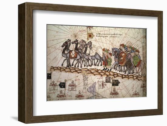 The Silk Road Crossed by Marco Polo-null-Framed Photographic Print