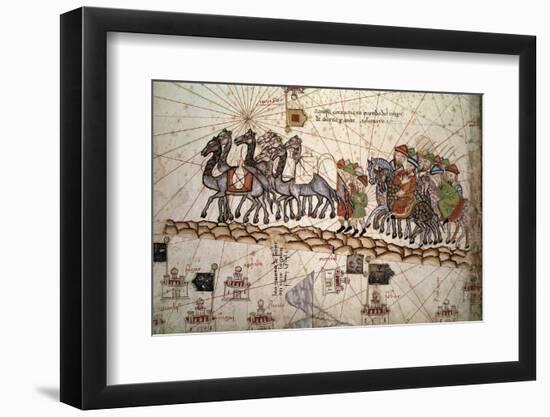 The Silk Road Crossed by Marco Polo-null-Framed Photographic Print