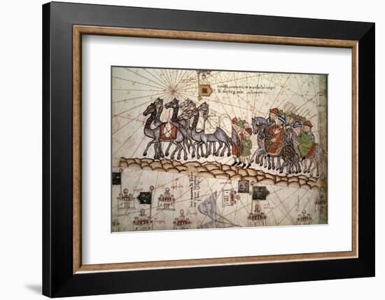 The Silk Road Crossed by Marco Polo-null-Framed Photographic Print