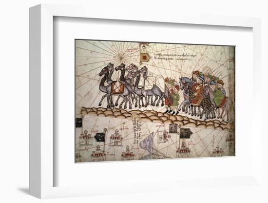 The Silk Road Crossed by Marco Polo-null-Framed Photographic Print