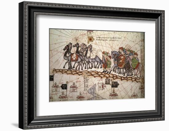 The Silk Road Crossed by Marco Polo-null-Framed Photographic Print