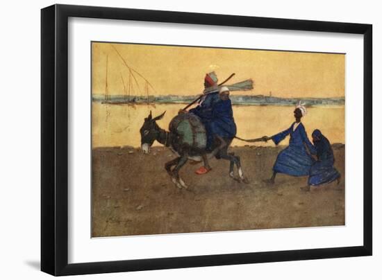 The Silly Ass', 1908-Lance Thackeray-Framed Giclee Print