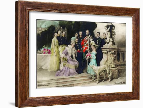 The Silver Anniversary of the Imperial Family, 1906-Ferdinand Keller-Framed Giclee Print