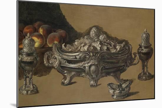 The Silver Bowl-Alexandre-Francois Desportes-Mounted Giclee Print