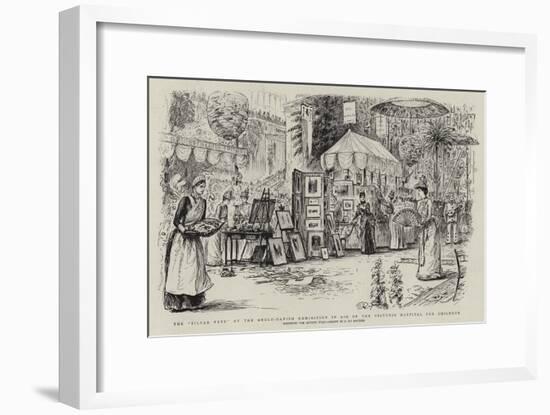 The Silver Fete at the Anglo-Danish Exhibition in Aid of the Victoria Hospital for Children-George Du Maurier-Framed Giclee Print