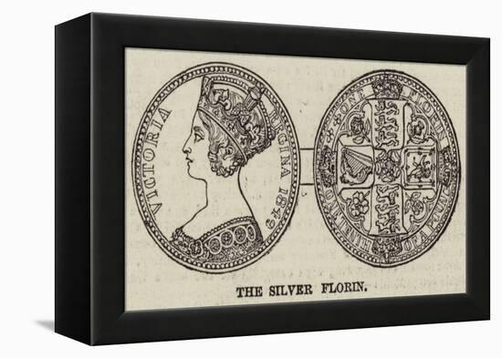 The Silver Florin-null-Framed Premier Image Canvas