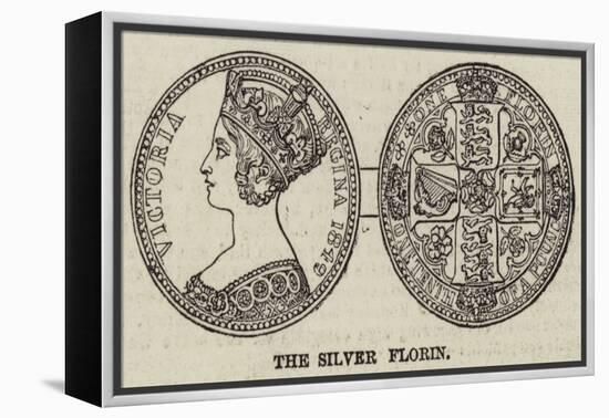 The Silver Florin-null-Framed Premier Image Canvas