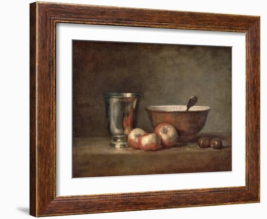 The Silver Goblet, c.1768-Jean-Baptiste Simeon Chardin-Framed Giclee Print