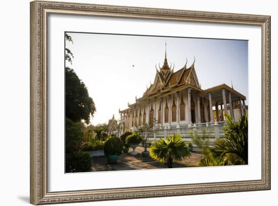 The Silver Pagoda, Royal Palace, Phnom Penh, Cambodia, Indochina, Southeast Asia, Asia-Yadid Levy-Framed Photographic Print