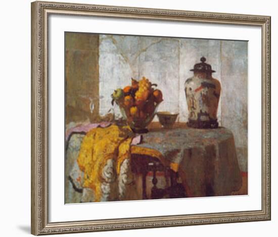 The Silver Screen-Frank Weston Benson-Framed Art Print