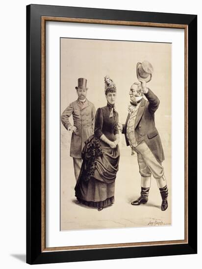 The Silver Wedding-Tom Merry-Framed Giclee Print