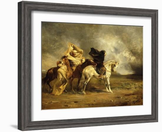 The Simoom; Le Simoom-Eugene Fromentin-Framed Giclee Print