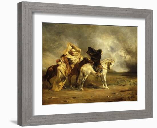 The Simoom; Le Simoom-Eugene Fromentin-Framed Giclee Print