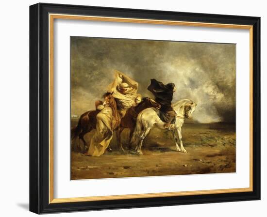 The Simoom; Le Simoom-Eugene Fromentin-Framed Giclee Print