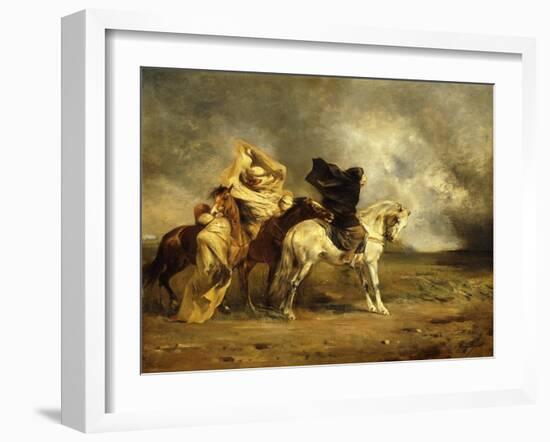 The Simoom-Eugene Fromentin-Framed Giclee Print