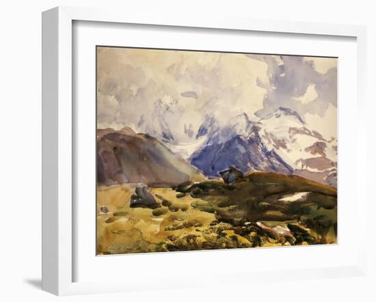 The Simplon, circa 1910-John Singer Sargent-Framed Giclee Print