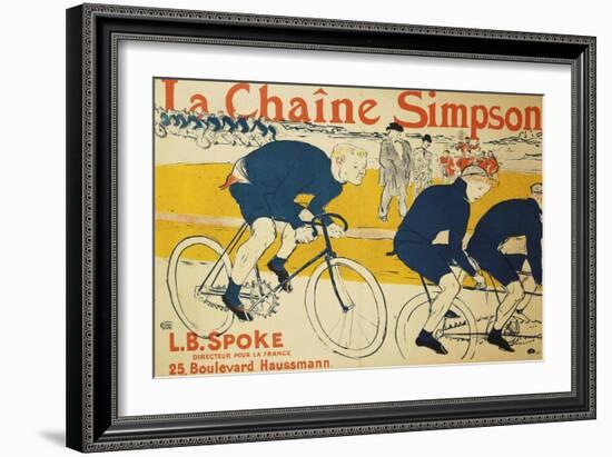 The Simpson Chain-Henri de Toulouse-Lautrec-Framed Giclee Print