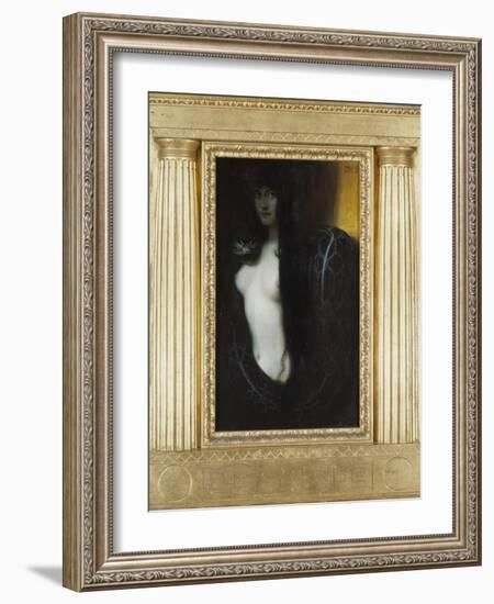 The Sin, 1893-Franz von Stuck-Framed Giclee Print