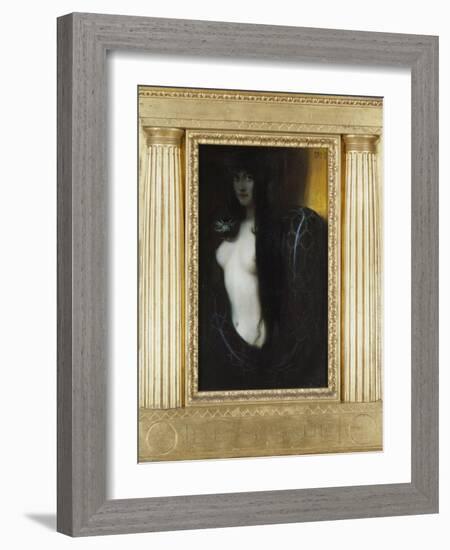 The Sin, 1893-Franz von Stuck-Framed Giclee Print