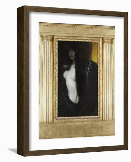 The Sin, 1893-Franz von Stuck-Framed Giclee Print