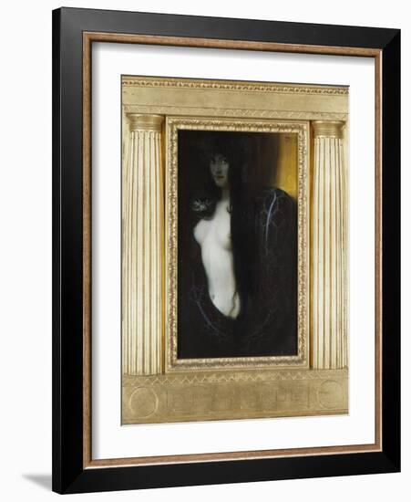 The Sin, 1893-Franz von Stuck-Framed Giclee Print