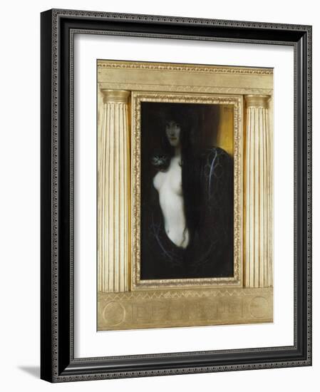 The Sin, 1893-Franz von Stuck-Framed Giclee Print