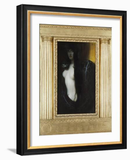 The Sin, 1893-Franz von Stuck-Framed Giclee Print