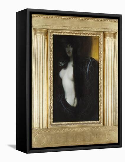 The Sin, 1893-Franz von Stuck-Framed Premier Image Canvas