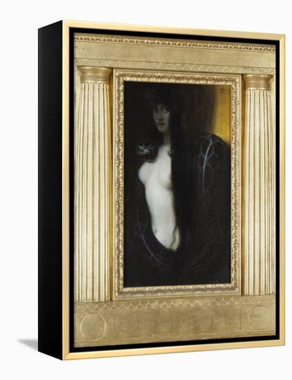 The Sin, 1893-Franz von Stuck-Framed Premier Image Canvas