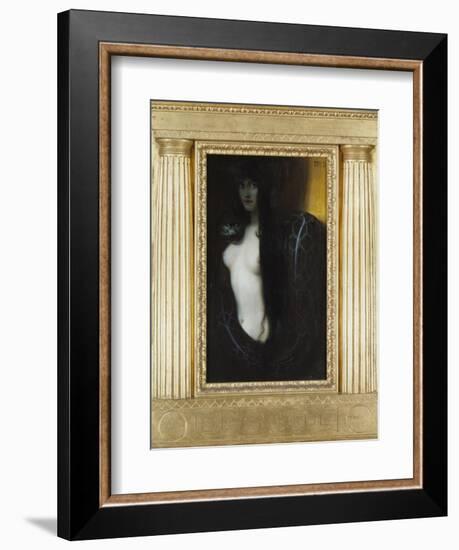 The Sin, 1893-Franz von Stuck-Framed Giclee Print