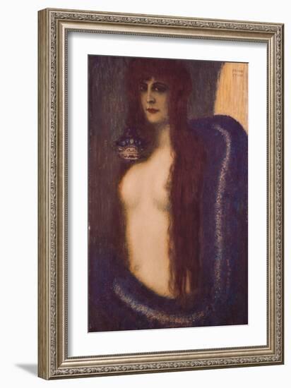 The Sin-Franz von Stuck-Framed Giclee Print