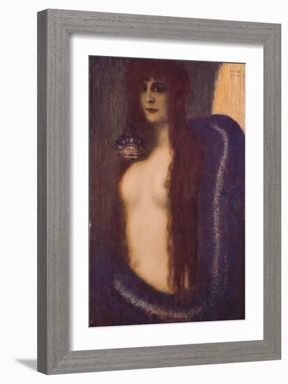 The Sin-Franz von Stuck-Framed Giclee Print