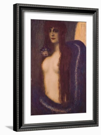 The Sin-Franz von Stuck-Framed Giclee Print