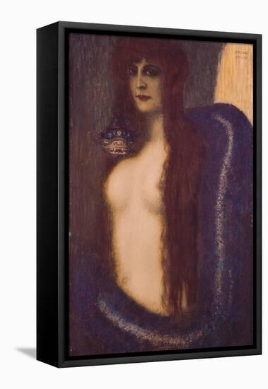 The Sin-Franz von Stuck-Framed Premier Image Canvas