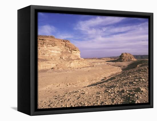 The Sinai Desert, Egypt, North Africa, Africa-Nico Tondini-Framed Premier Image Canvas