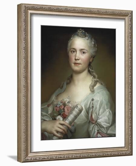 The Singer Caterina Regina Mingotti, C. 1750-Anton Raphael Mengs-Framed Giclee Print