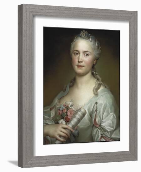 The Singer Caterina Regina Mingotti, C. 1750-Anton Raphael Mengs-Framed Giclee Print