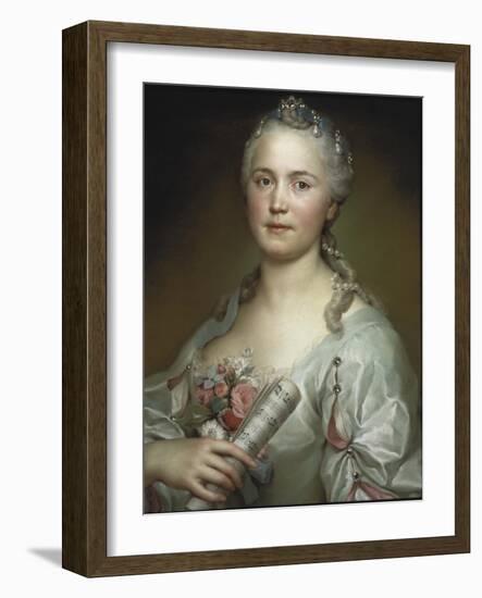 The Singer Caterina Regina Mingotti, C. 1750-Anton Raphael Mengs-Framed Giclee Print