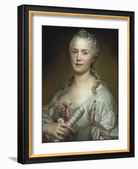 The Singer Caterina Regina Mingotti, C. 1750-Anton Raphael Mengs-Framed Giclee Print