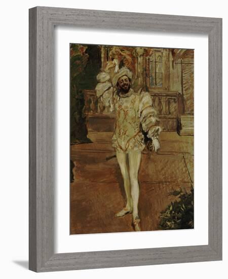 The Singer D'Andrade as Don Juan (Or: the Champagne Song), 1902-Max Slevogt-Framed Giclee Print