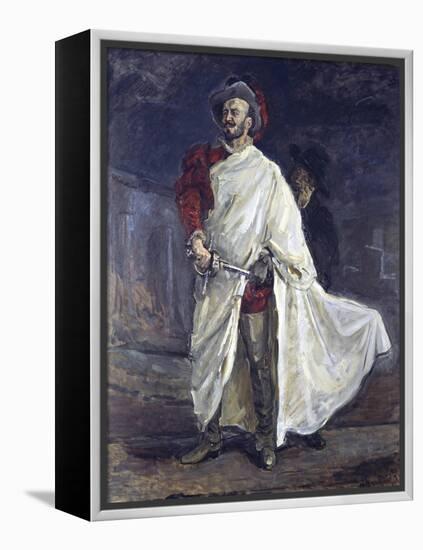 The Singer Francisco D'Andrade as Don Giovanni in Mozart's Opera, 1902-Max Slevogt-Framed Premier Image Canvas