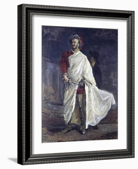The Singer Francisco D'Andrade as Don Giovanni in Mozart's Opera, 1902-Max Slevogt-Framed Giclee Print