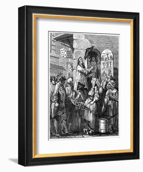 The Singer of Canticles-Charles Nicolas Cochin-Framed Giclee Print