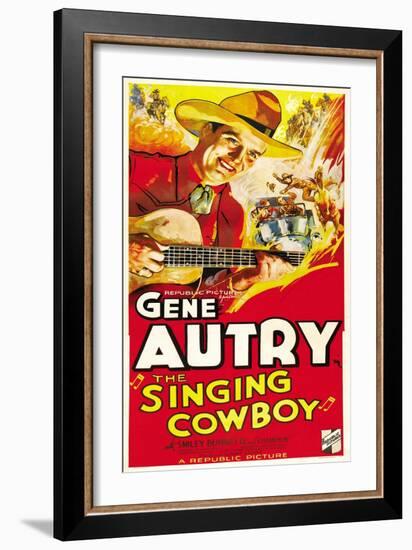 THE SINGING COWBOY, Gene Autry, 1936-null-Framed Premium Giclee Print