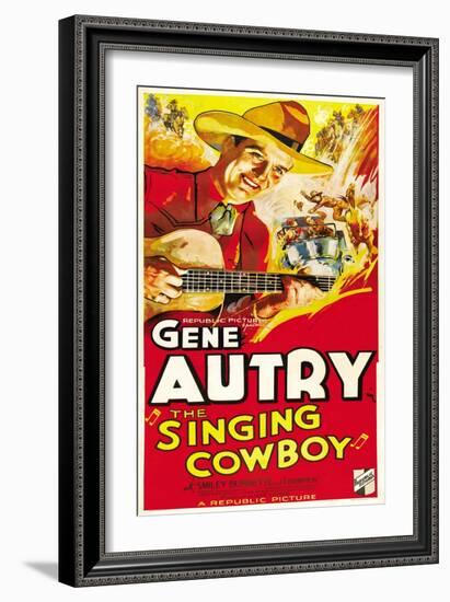 THE SINGING COWBOY, Gene Autry, 1936-null-Framed Premium Giclee Print