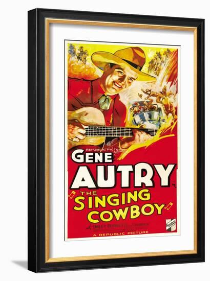 THE SINGING COWBOY, Gene Autry, 1936-null-Framed Premium Giclee Print
