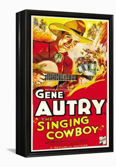 THE SINGING COWBOY, Gene Autry, 1936-null-Framed Stretched Canvas