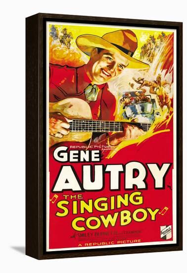 THE SINGING COWBOY, Gene Autry, 1936-null-Framed Stretched Canvas