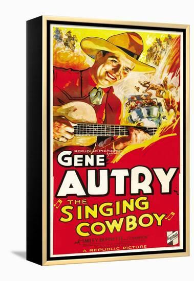 THE SINGING COWBOY, Gene Autry, 1936-null-Framed Stretched Canvas